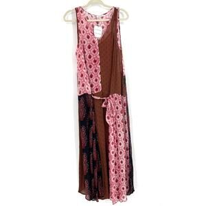 Zara The Samora Dress Size XS Sleeveless Boho Maxi NWT